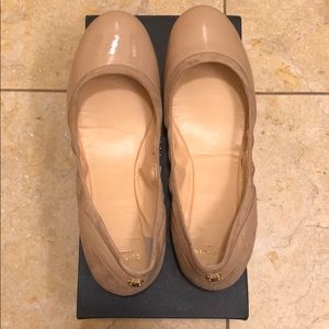 Cole Haan beige ballet flats